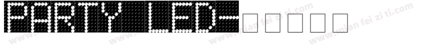 PARTY LED字体转换